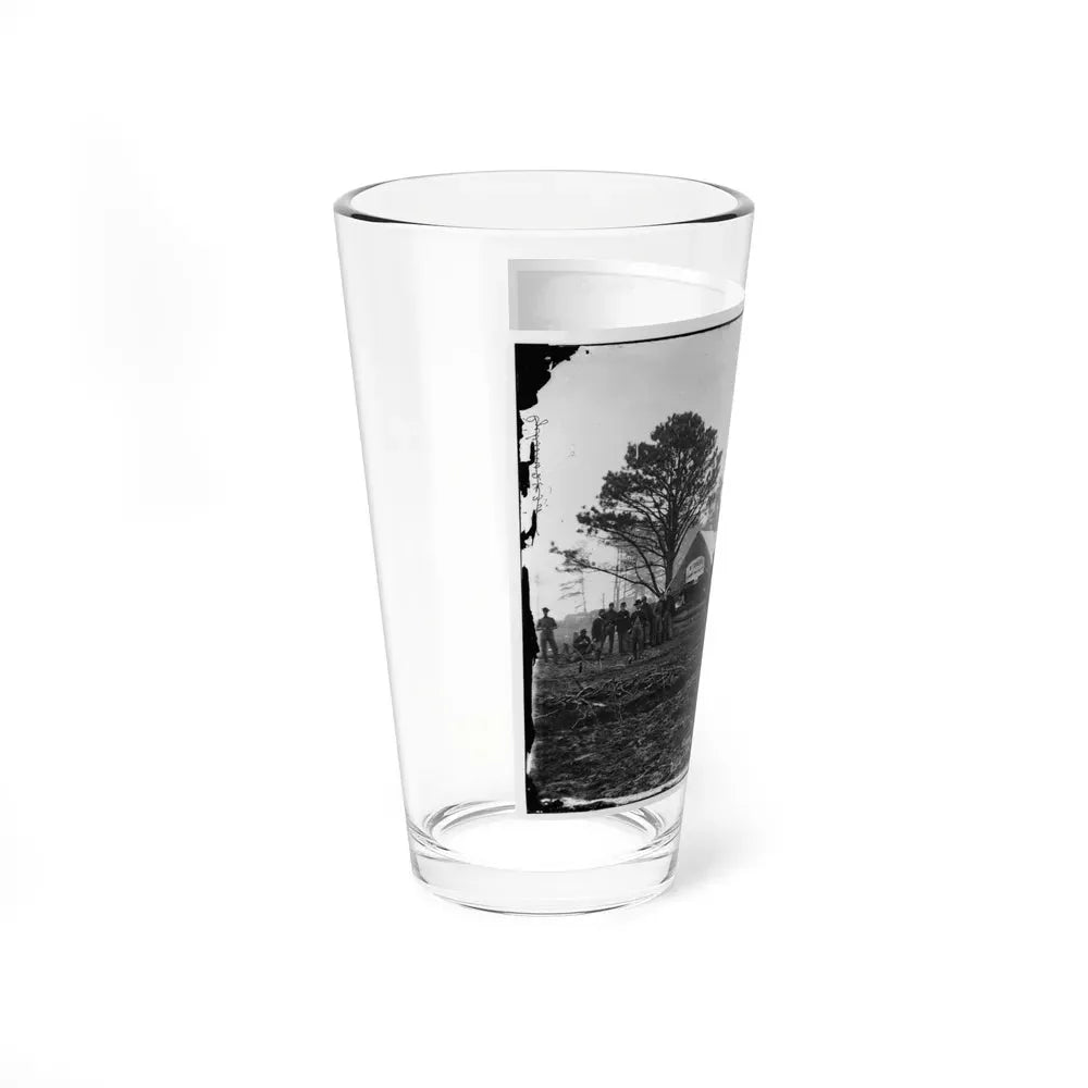 Brandy Station, Virginia. Tent Of A. Foulke, Sutler At Headquarters Of 1st Brigade, Horse Artillery (U.S. Civil War) Pint Glass 16oz - Go Mug Yourself