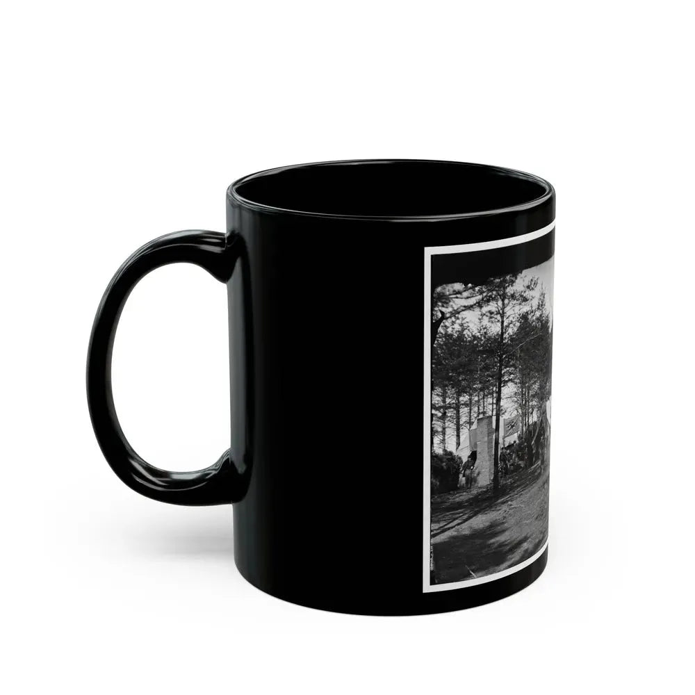 Brandy Station, Virginia (Vicinity). Headquarters, 1st Brigade, Horse Artillery (U.S. Civil War) Black Coffee Mug - Go Mug Yourself