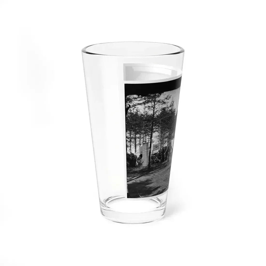 Brandy Station, Virginia (Vicinity). Headquarters, 1st Brigade, Horse Artillery (U.S. Civil War) Pint Glass 16oz - Go Mug Yourself