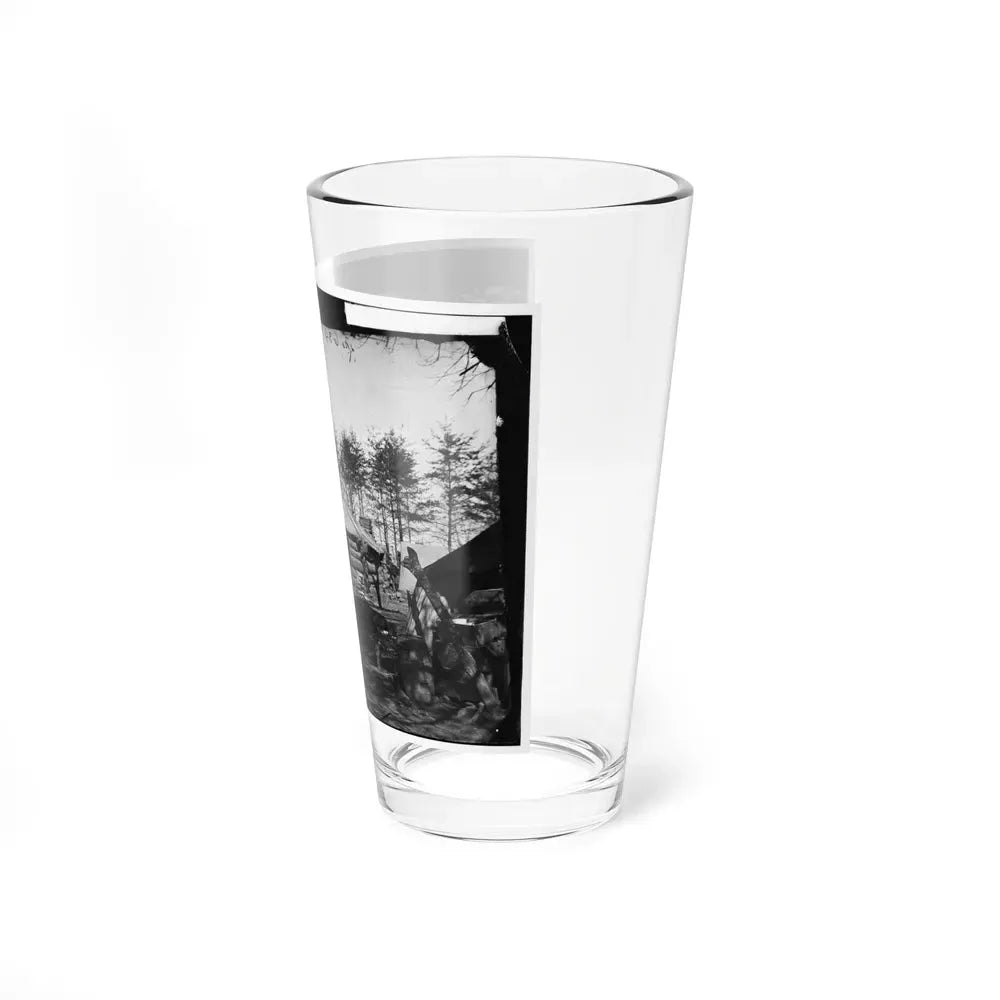 Brandy Station, Virginia (Vicinity). Headquarters, 1st Brigade, Horse Artillery (U.S. Civil War) Pint Glass 16oz - Go Mug Yourself