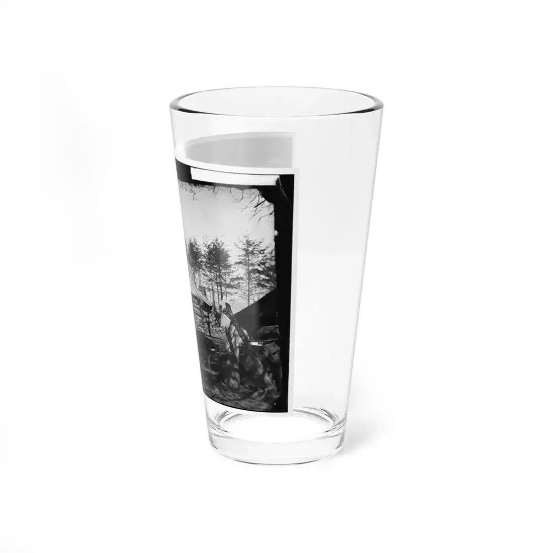 Brandy Station, Virginia (Vicinity). Headquarters, 1st Brigade, Horse Artillery (U.S. Civil War) Pint Glass 16oz - Go Mug Yourself
