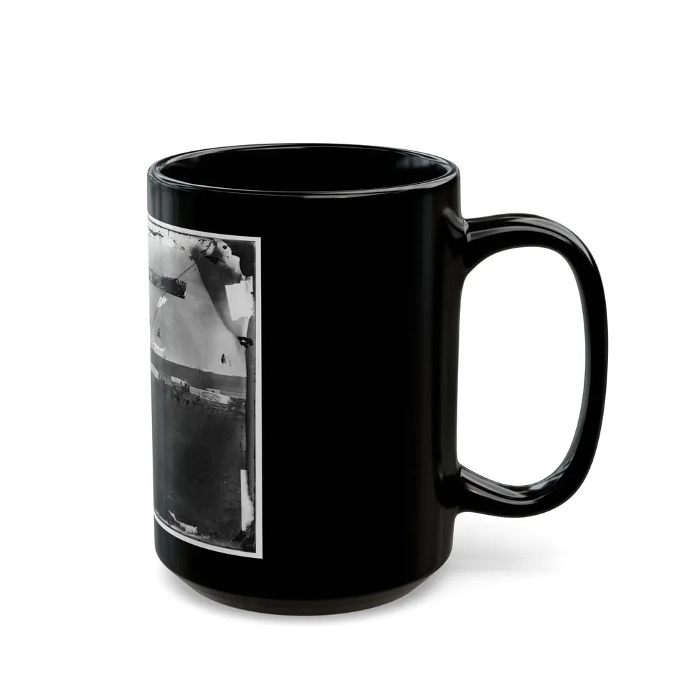 Brandy Station, Virginia (Vicinity). Ammunition Train Of 3d Division, Cavalry Corps (U.S. Civil War) Black Coffee Mug-Go Mug Yourself