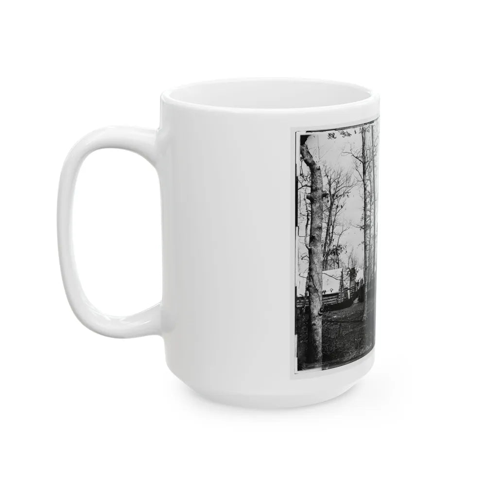 Brandy Station, Virginia (Vicinity). Field Hospital Of 3d Division, 2d Army Corps (U.S. Civil War) White Coffee Mug-Go Mug Yourself