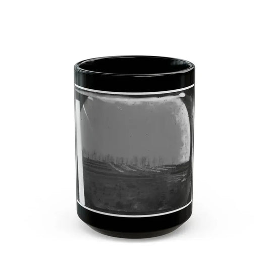 Brandy Station, Virginia. View Of The Camp Of The 50th New York Engineers From The Northwest (U.S. Civil War) Black Coffee Mug 15oz - Go Mug Yourself