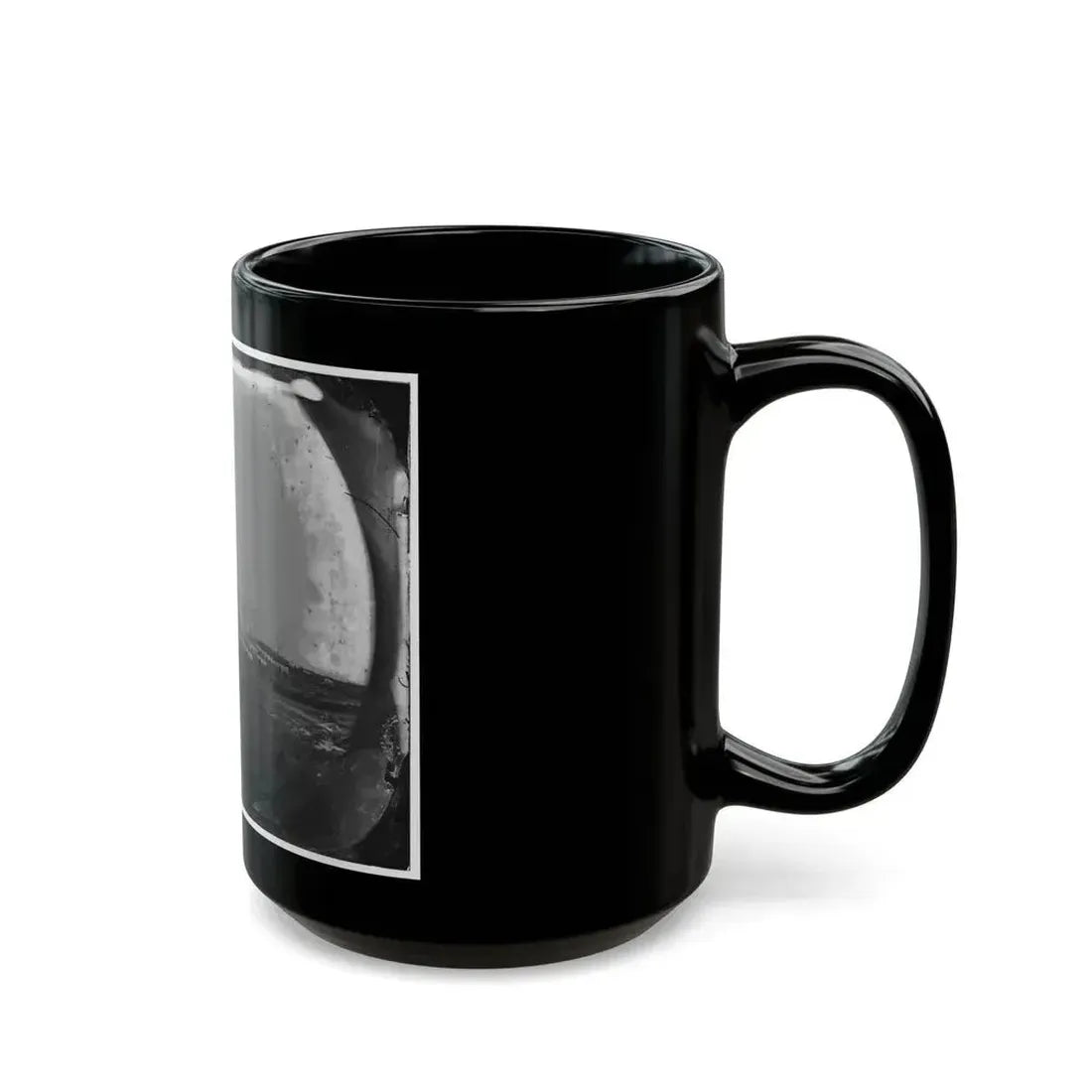 Brandy Station, Virginia. View Of The Camp Of The 50th New York Engineers From The Northwest (U.S. Civil War) Black Coffee Mug - Go Mug Yourself