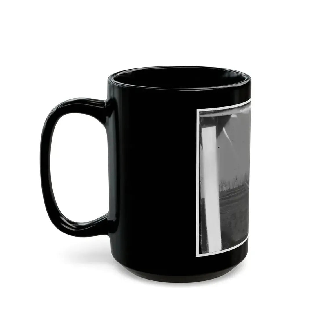 Brandy Station, Virginia. View Of The Camp Of The 50th New York Engineers From The Northwest (U.S. Civil War) Black Coffee Mug - Go Mug Yourself