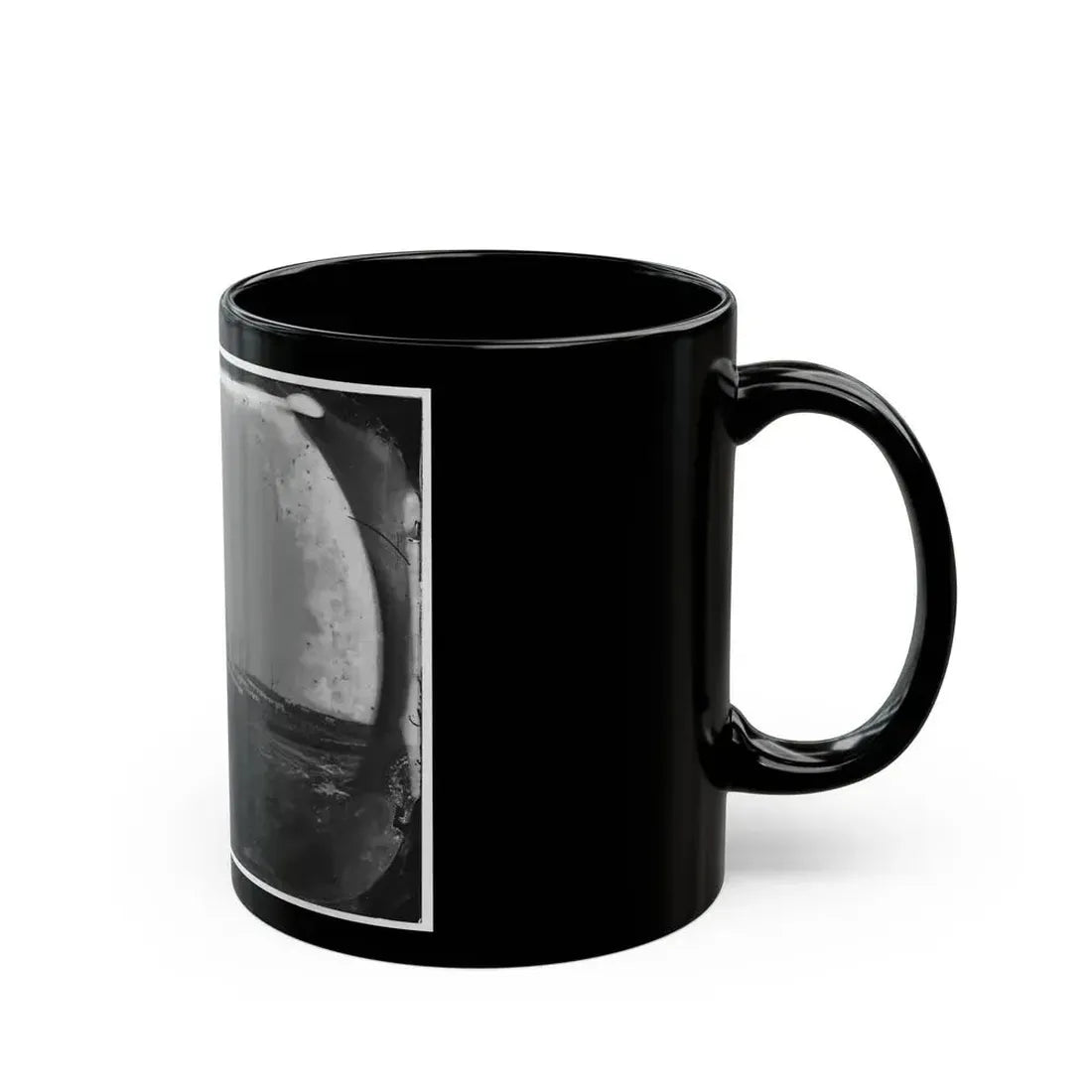 Brandy Station, Virginia. View Of The Camp Of The 50th New York Engineers From The Northwest (U.S. Civil War) Black Coffee Mug - Go Mug Yourself