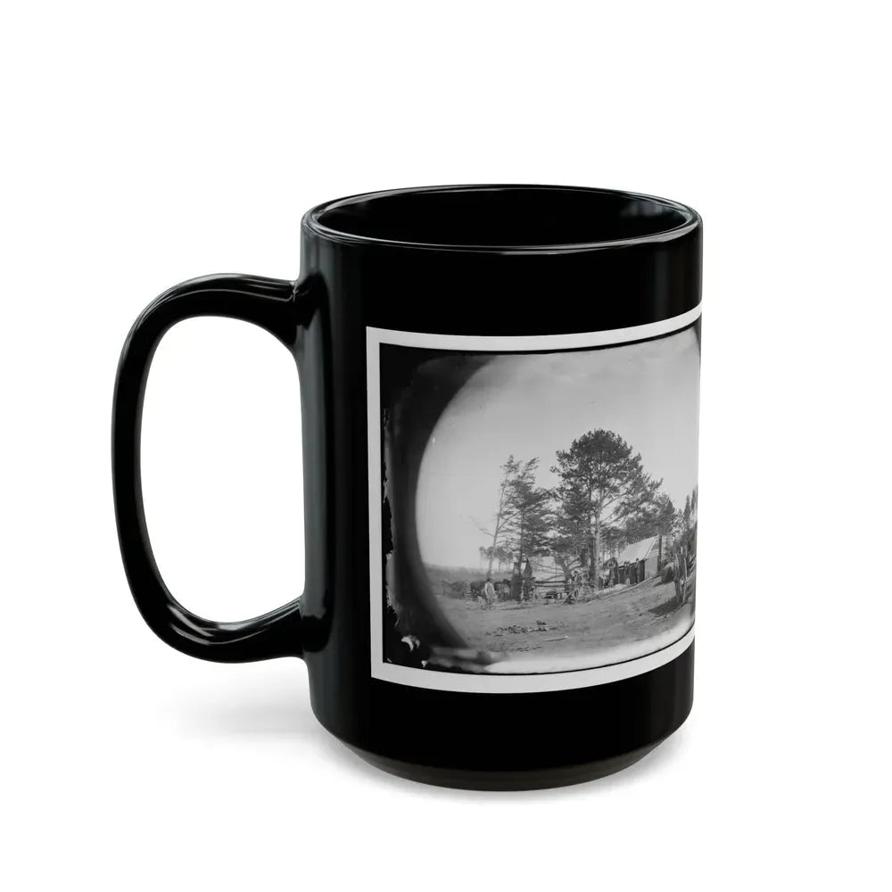 Brandy Station, Virginia. Winter Quarters Of Scouts And Guides. Army Of The Potomac (U.S. Civil War) Black Coffee Mug - Go Mug Yourself