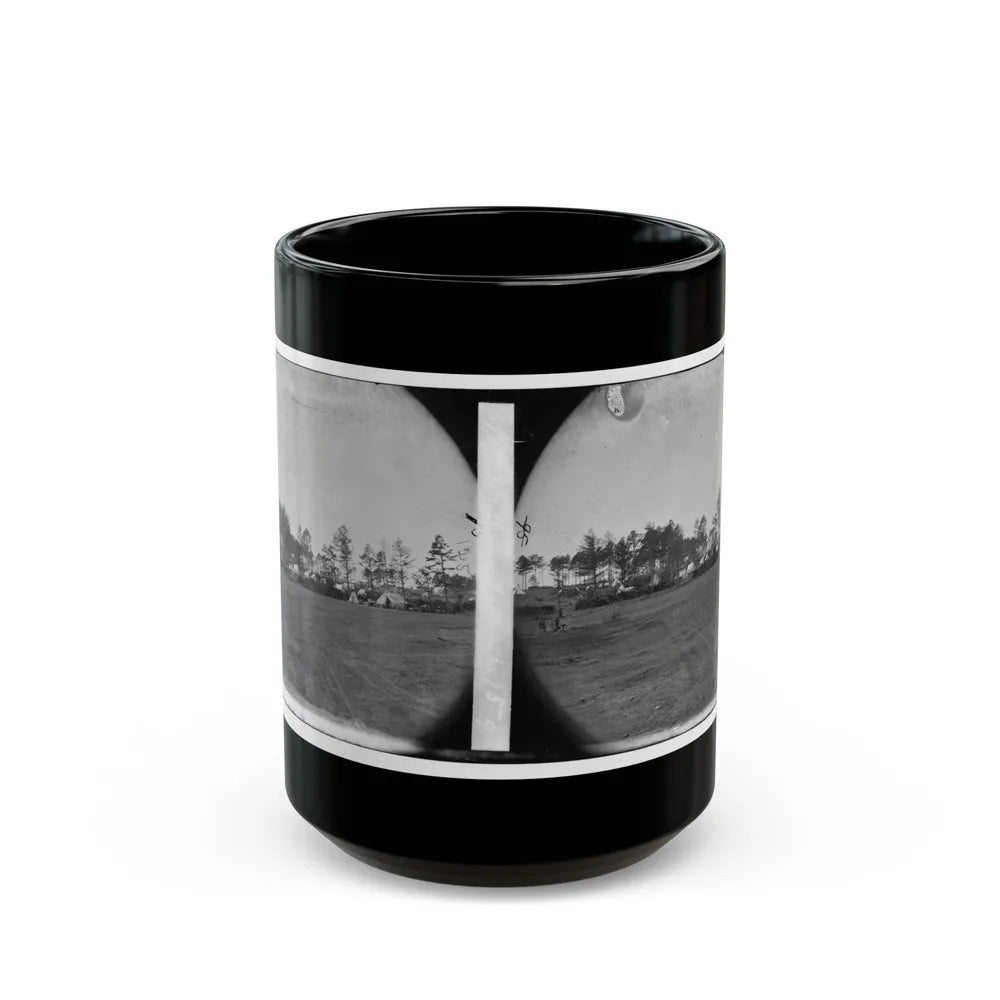Brandy Station, Virginia. Gen. Marsena R. Patrick's Quarters Army Of The Potomac (U.S. Civil War) Black Coffee Mug-15oz-Go Mug Yourself