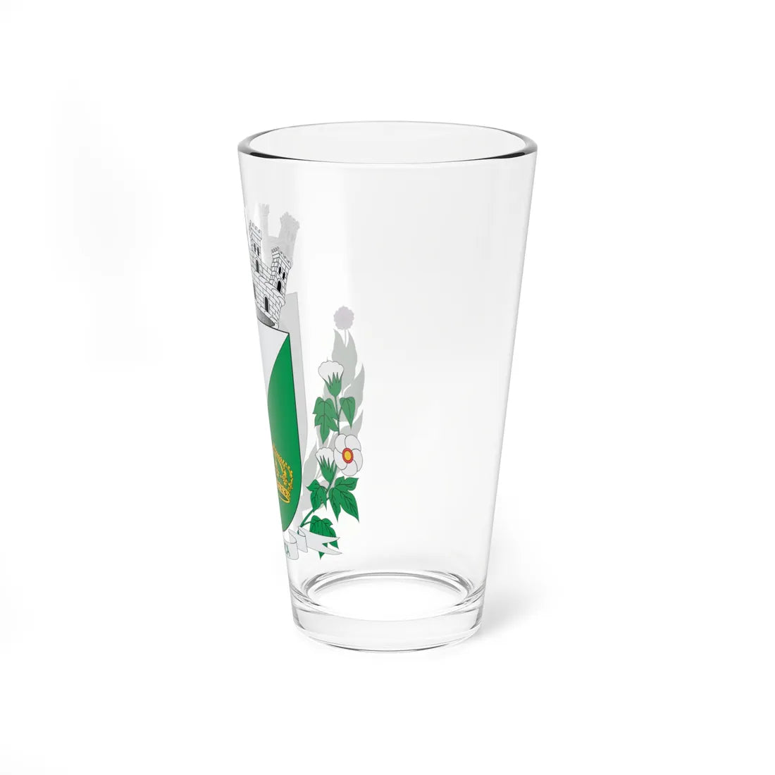 Brasão de Arapiraca - AL (Brazil) (Coat of Arms) Pint Glass 16oz - Go Mug Yourself