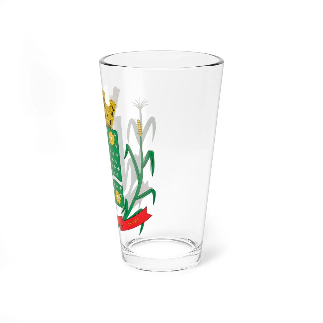 Brasão de Arapoti - PR (Brazil) (Coat of Arms) Pint Glass 16oz - Go Mug Yourself