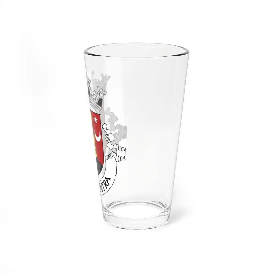 Brasão de Armas de Sintra (Coat of Arms) Pint Glass 16oz - Go Mug Yourself