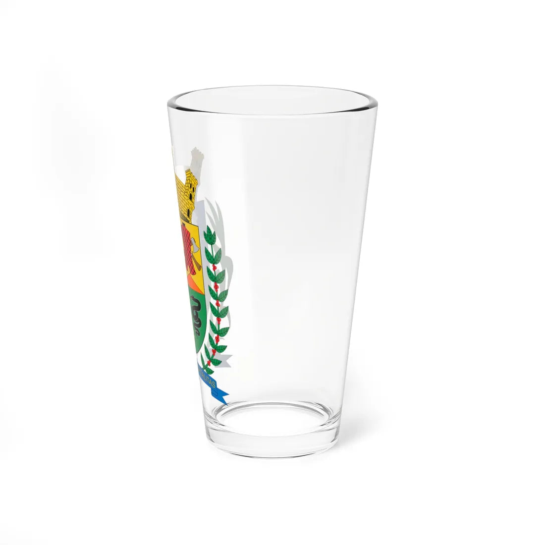 Brasão de Boituva - SP (Brazil) (Coat of Arms) Pint Glass 16oz - Go Mug Yourself