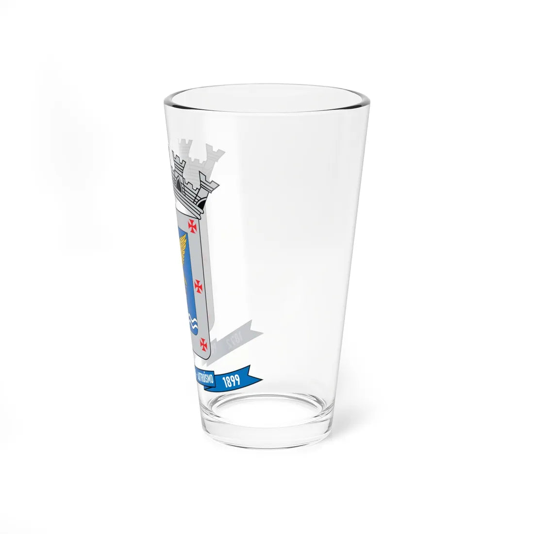 Brasão de Campo Grande (Brazil) (Coat of Arms) Pint Glass 16oz - Go Mug Yourself