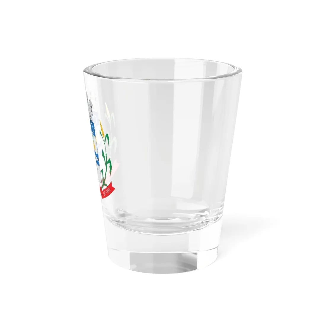 Brasão de Coxim - MS (Brazil) (Coat of Arms) Shot Glass 1.5oz - Go Mug Yourself