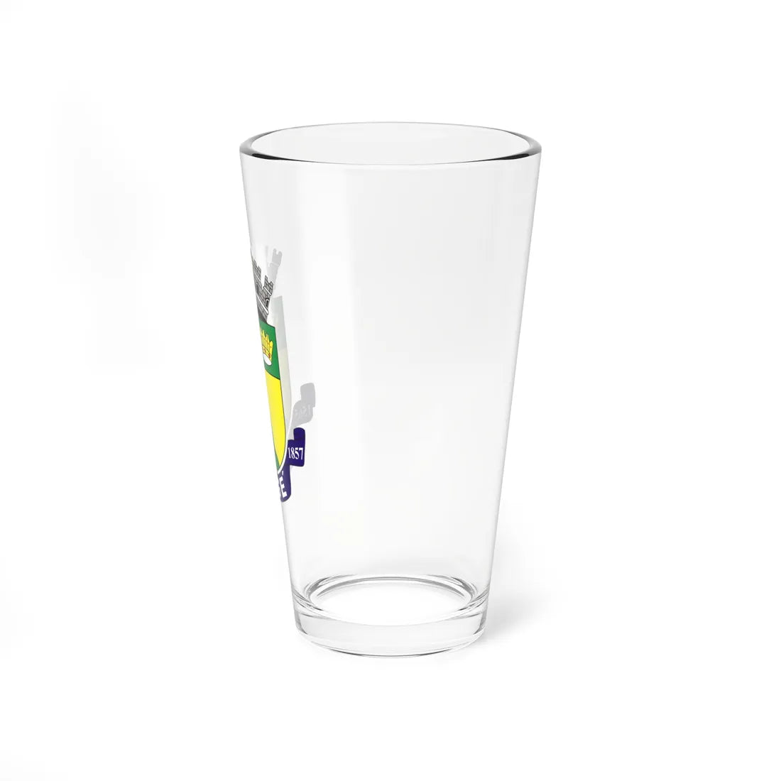 Brasão de Magé RJ (Brazil) (Coat of Arms) Pint Glass 16oz - Go Mug Yourself
