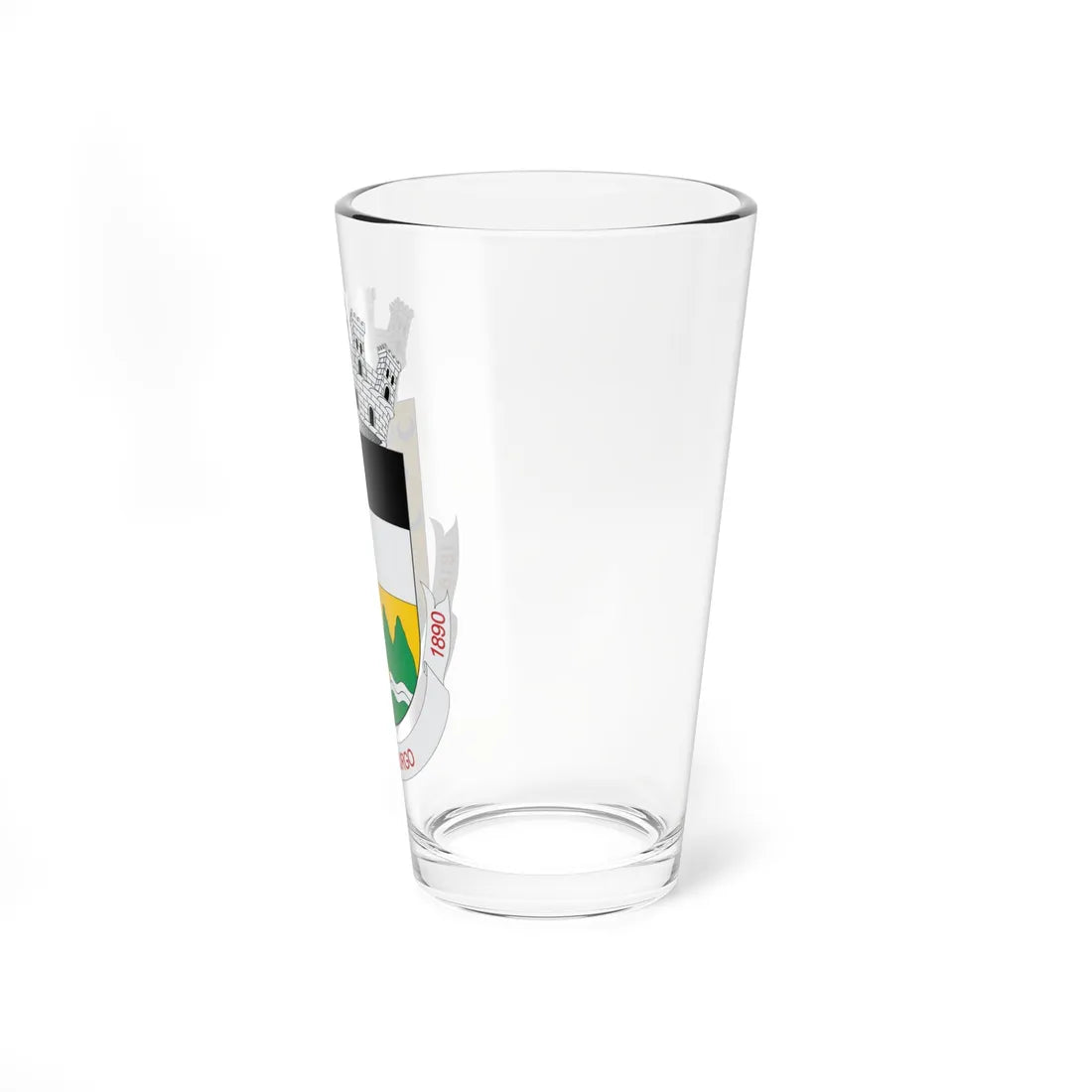 Brasão de Nova Friburgo - RJ (Brazil) (Coat of Arms) Pint Glass 16oz - Go Mug Yourself