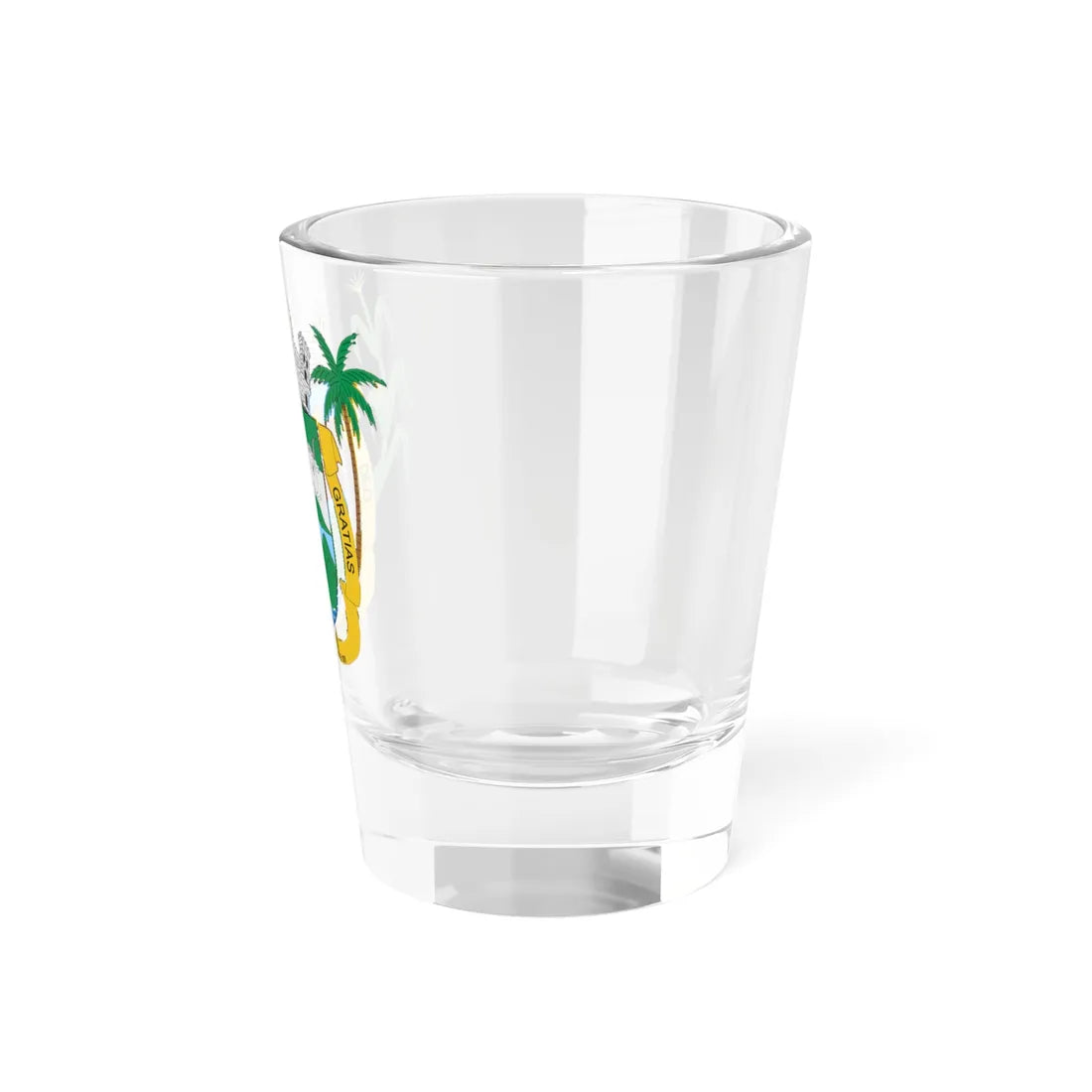 Brasão de Paulo Ramos - MA (Brazil) (Coat of Arms) Shot Glass 1.5oz - Go Mug Yourself