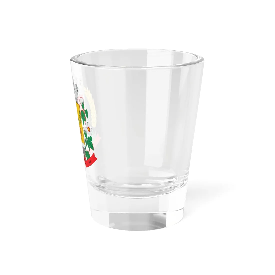 Brasão de Querência do Norte - PR (Brazil) (Coat of Arms) Shot Glass 1.5oz - Go Mug Yourself