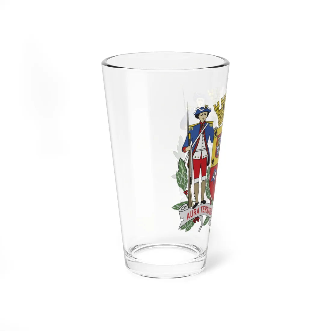 Brasão de São José dos Campos (Brazil) (Coat of Arms) Pint Glass 16oz - Go Mug Yourself