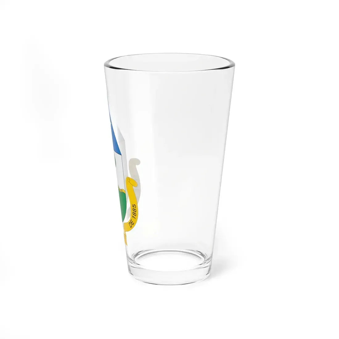 Brasão de Tefé - AM (Brazil) (Coat of Arms) Pint Glass 16oz - Go Mug Yourself