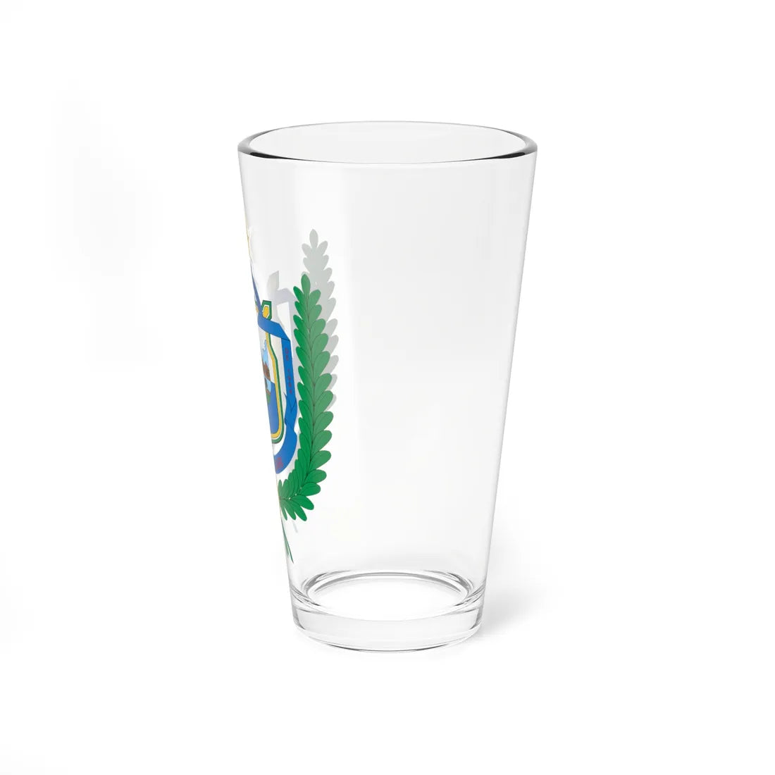 Brasão de Vitória do Jari - AP (Brazil) (Coat of Arms) Pint Glass 16oz - Go Mug Yourself