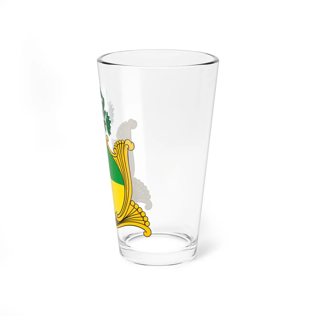 Brasão do Maranhão (Brazil) (Coat of Arms) Pint Glass 16oz - Go Mug Yourself