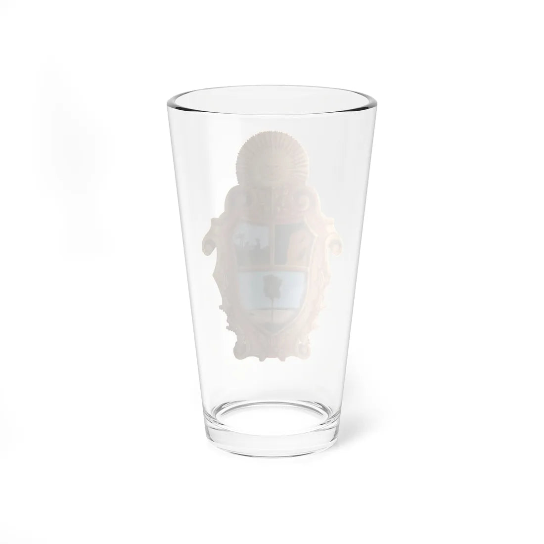 Brasão do Município de Manaus (Brazil) (Coat of Arms) Pint Glass 16oz - Go Mug Yourself