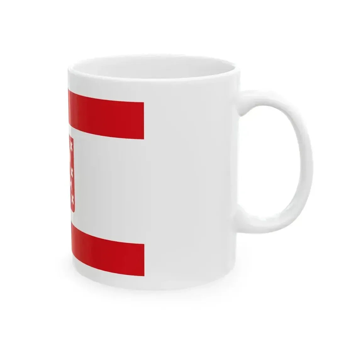 Brasschaat vlag (Belgium) White Coffee Mug - Go Mug Yourself
