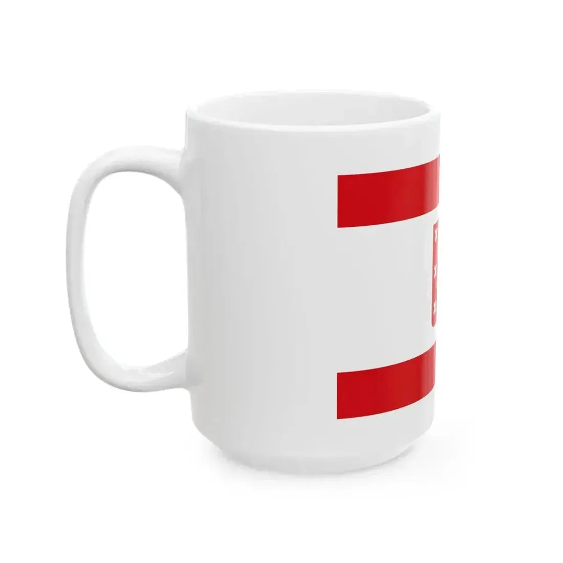 Brasschaat vlag (Belgium) White Coffee Mug - Go Mug Yourself
