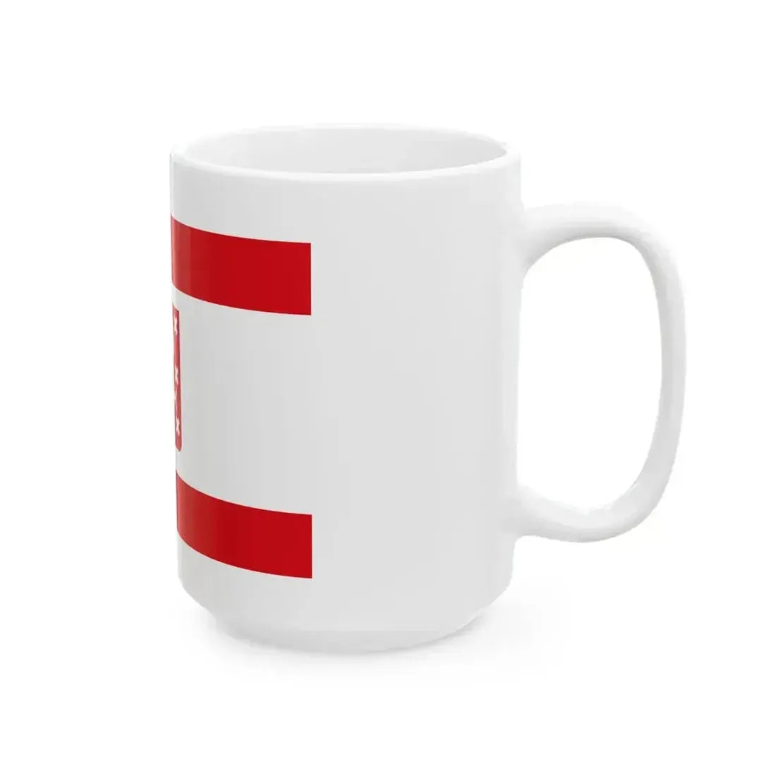 Brasschaat vlag (Belgium) White Coffee Mug - Go Mug Yourself