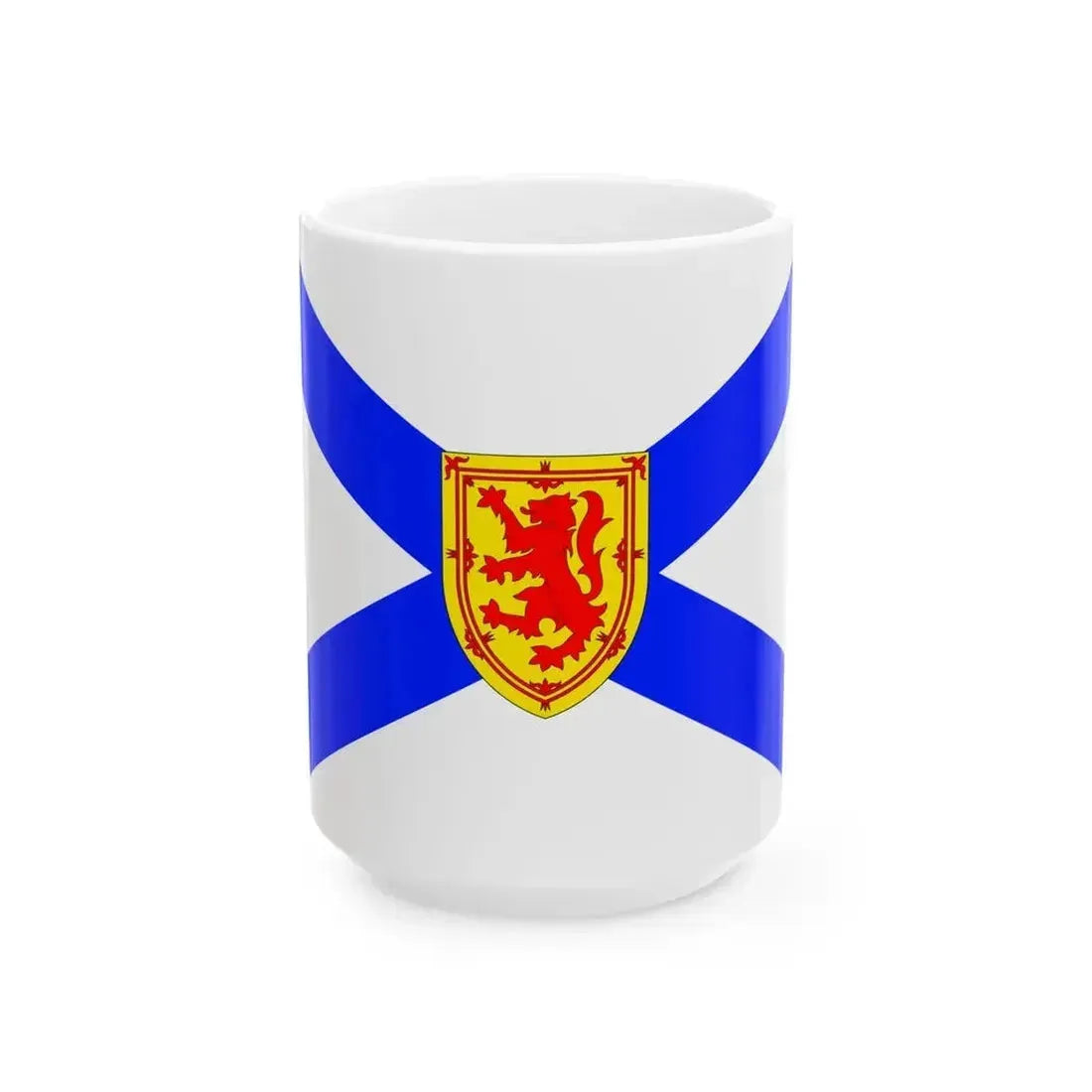 Bratach Alba Nuaidh (Canada) White Coffee Mug 15oz - Go Mug Yourself