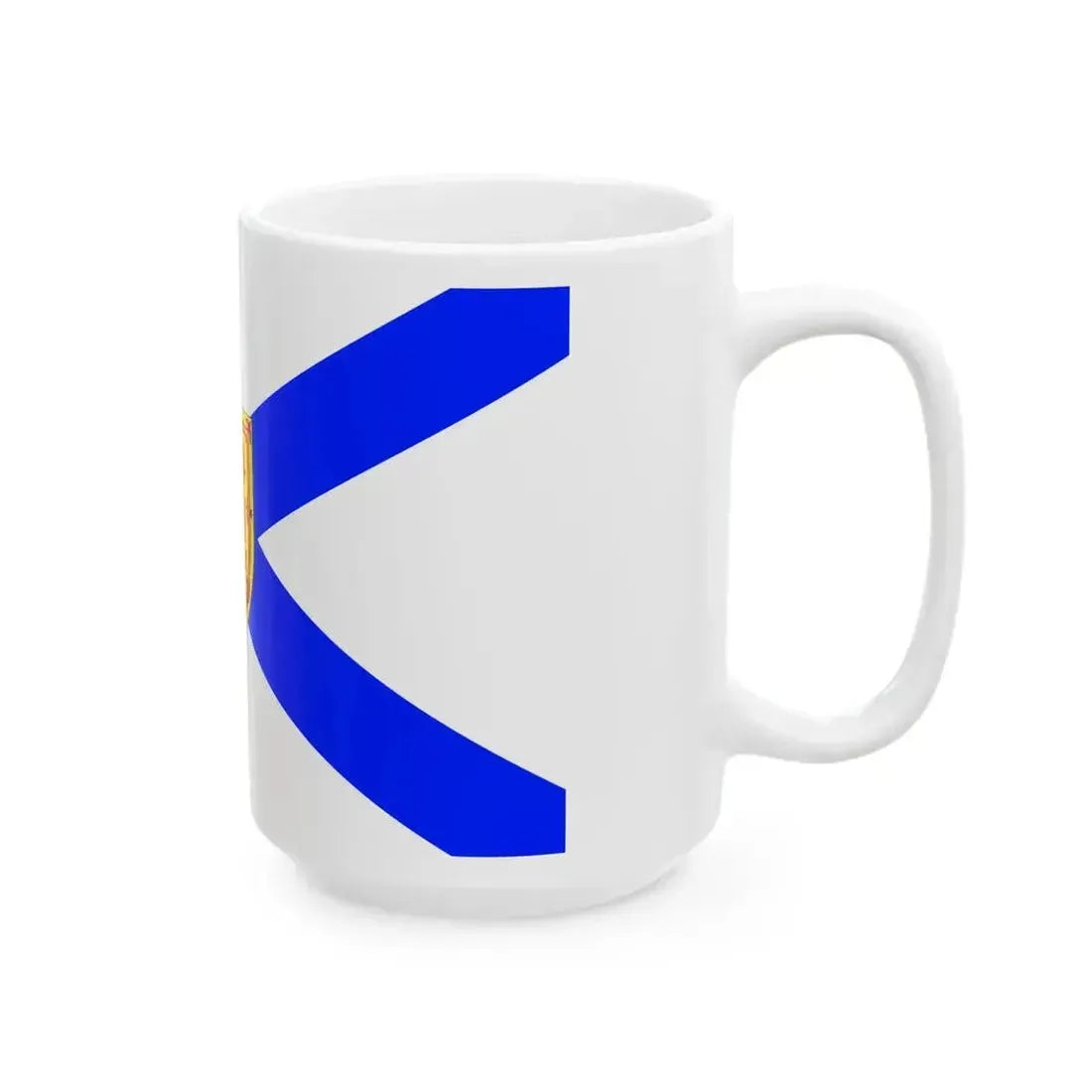 Bratach Alba Nuaidh (Canada) White Coffee Mug - Go Mug Yourself