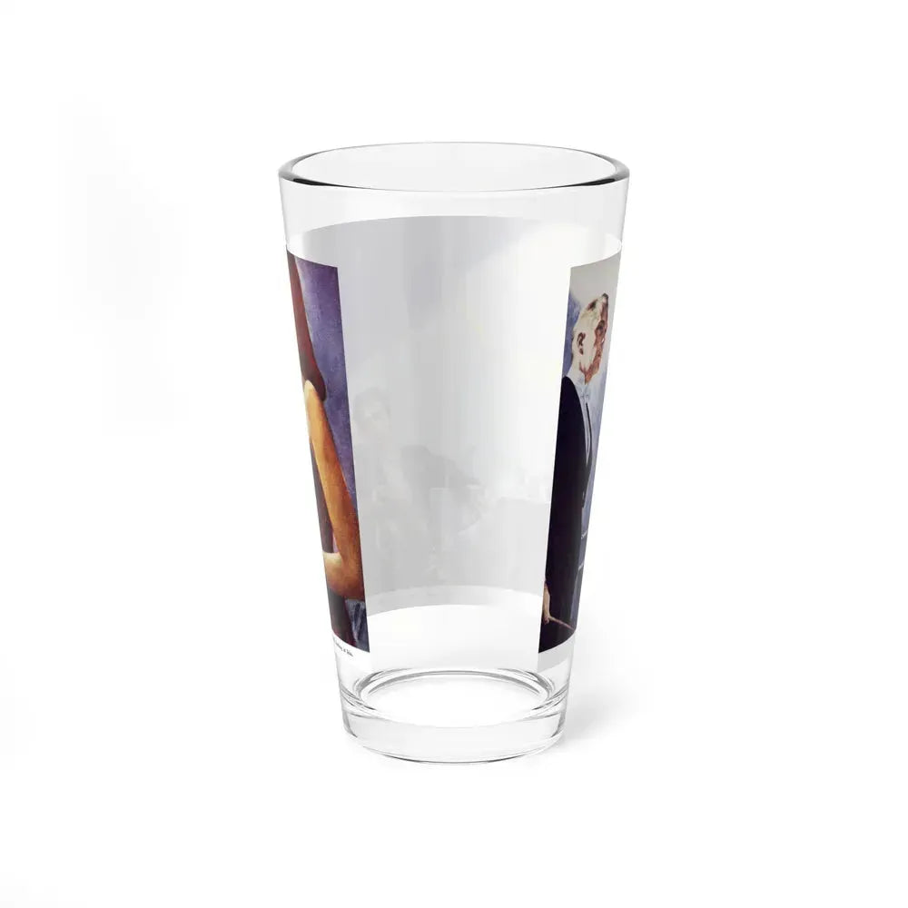 Bravo!, Redbook, October 1952 (Magazine Illustration) Pint Glass 16oz - Go Mug Yourself