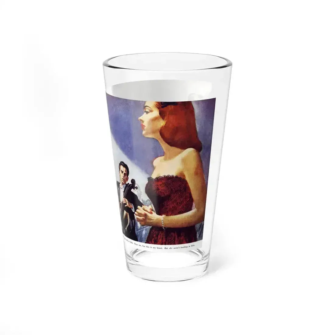 Bravo!, Redbook, October 1952 (Magazine Illustration) Pint Glass 16oz - Go Mug Yourself