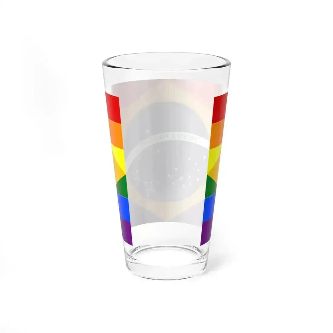 Brazil Gay flag (Brazil) Pint Glass 16oz - Go Mug Yourself