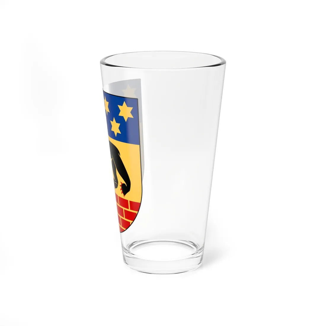 Bräcke vapen (Sweden) (Coat of Arms) Pint Glass 16oz - Go Mug Yourself
