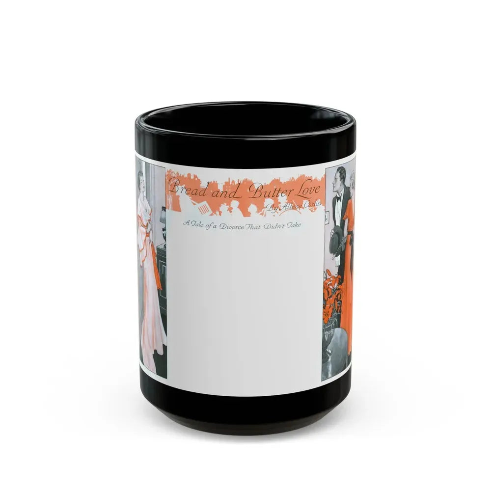 Bread and Butter Love, 1933 - Black Coffee Mug 15oz - Go Mug Yourself