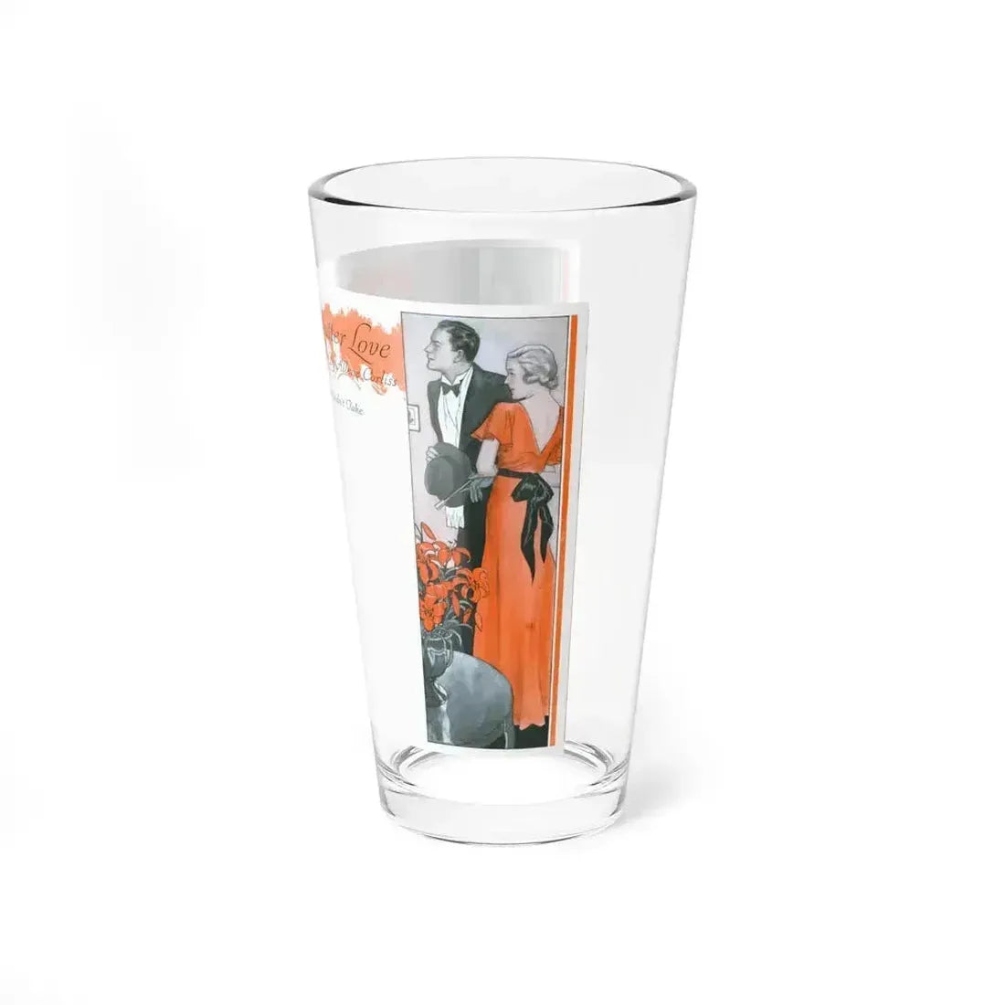 Bread and Butter Love, 1933 (Magazine Illustration) Pint Glass 16oz - Go Mug Yourself