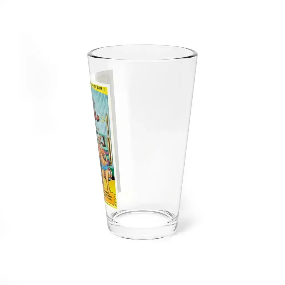 BREAKER BEAUTIES 1977 Movie Poster - Pint Glass 16oz - Go Mug Yourself