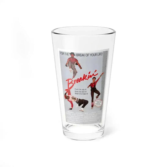 BREAKIN' 1984 Movie Poster - Pint Glass 16oz 16oz - Go Mug Yourself