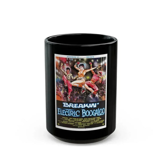 BREAKIN' 2 ELECTRIC BOOGALOO 1984 Movie Poster - Black Coffee Mug 15oz - Go Mug Yourself
