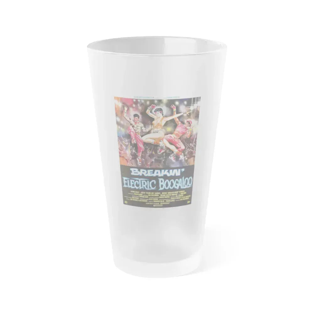 BREAKIN' 2 ELECTRIC BOOGALOO 1984 Movie Poster - Frosted Pint Glass 16oz 16oz Frosted - Go Mug Yourself