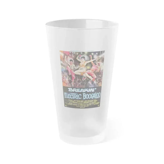 BREAKIN' 2 ELECTRIC BOOGALOO 1984 Movie Poster - Frosted Pint Glass 16oz 16oz Frosted - Go Mug Yourself