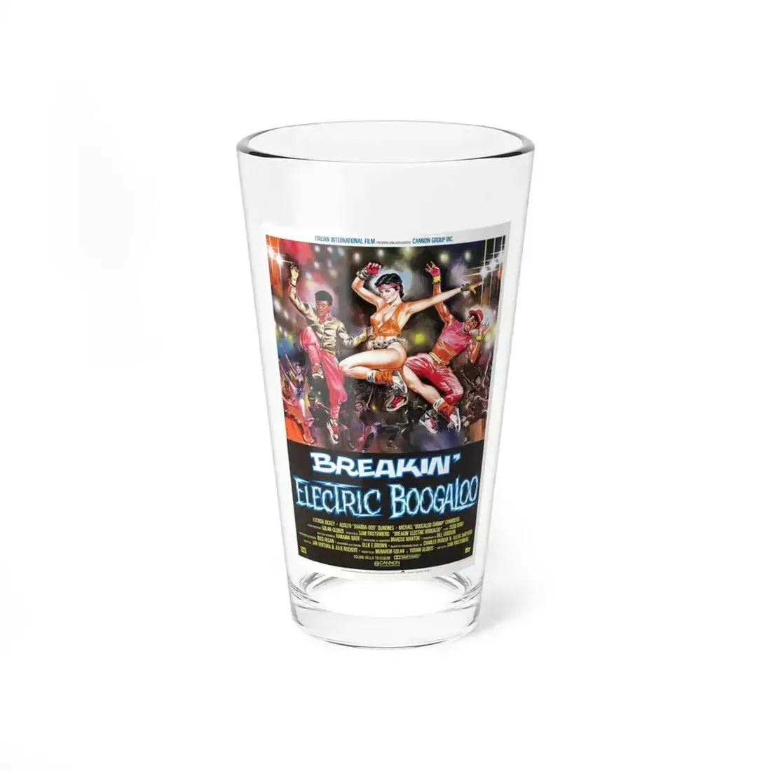 BREAKIN' 2 ELECTRIC BOOGALOO 1984 Movie Poster - Pint Glass 16oz 16oz - Go Mug Yourself