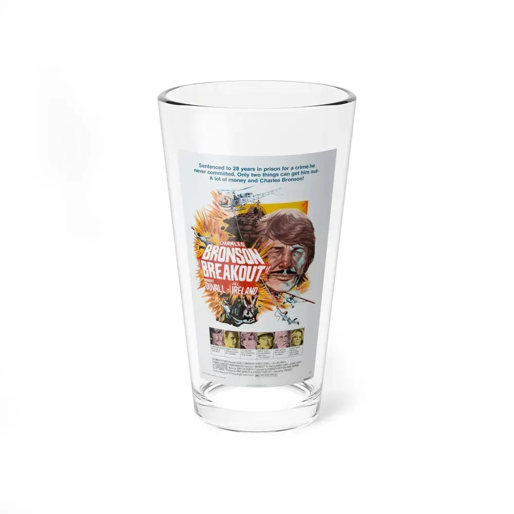 BREAKOUT 1975 Movie Poster - Pint Glass 16oz 16oz - Go Mug Yourself