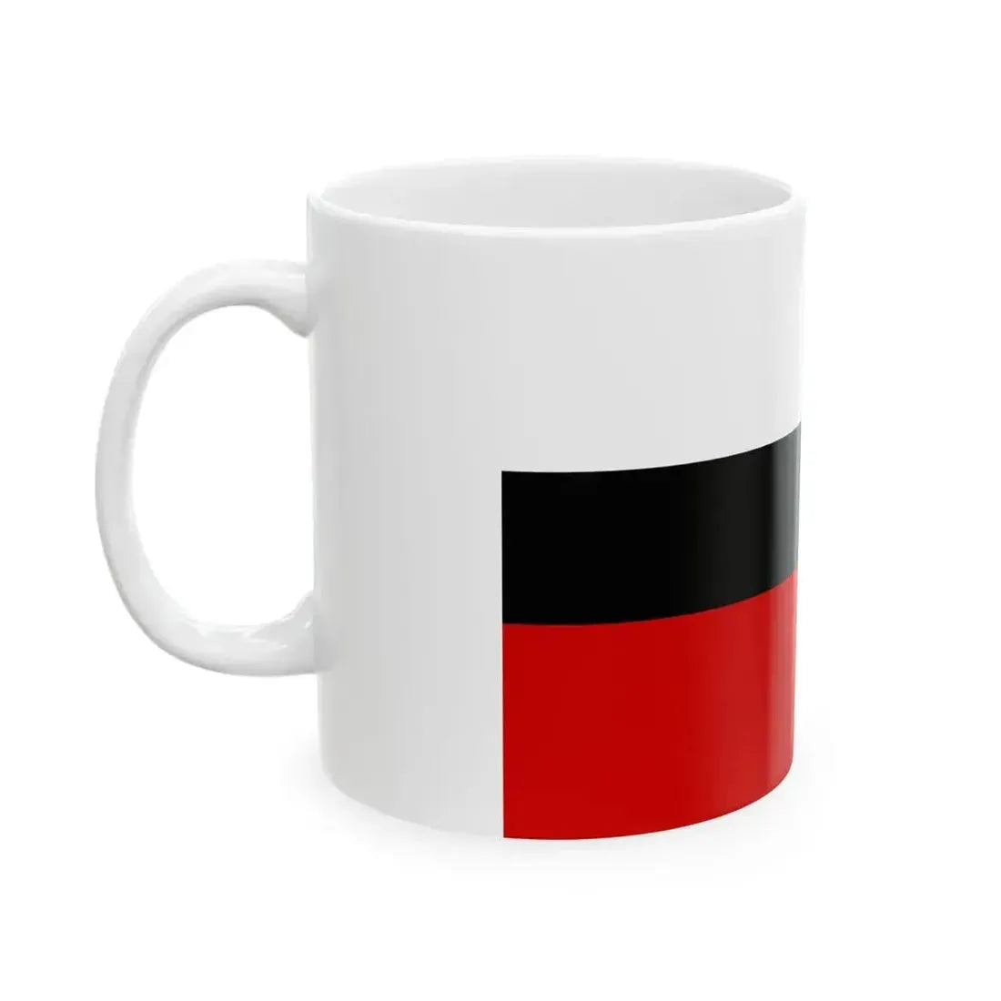 Bredene vlag (Belgium) White Coffee Mug - Go Mug Yourself