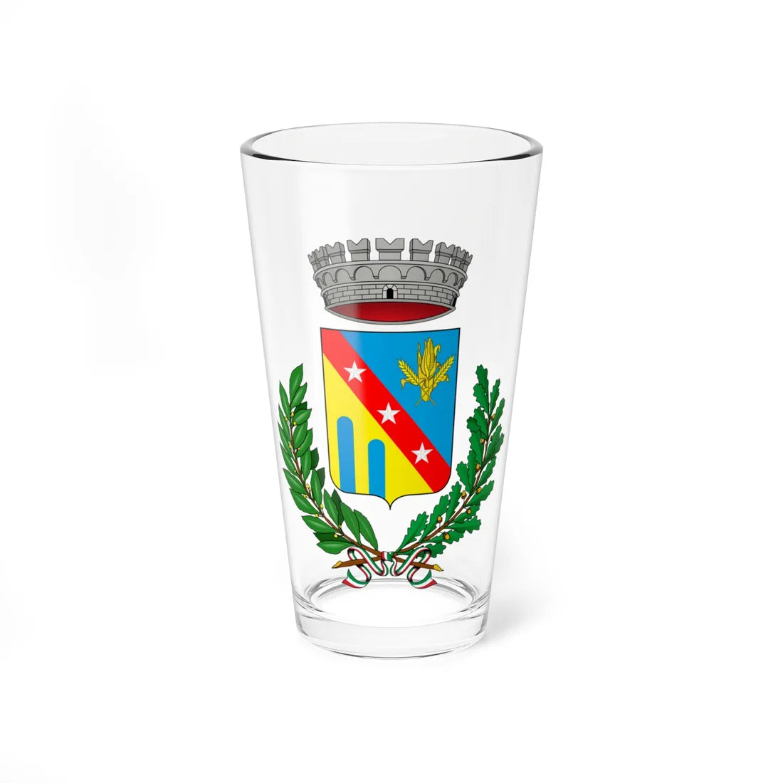 Brembate-Stemma (Italy) (Coat of Arms) Pint Glass 16oz 16oz - Go Mug Yourself