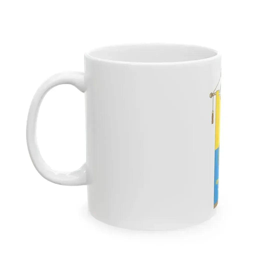 Bresso-Gonfalone (Italy) White Coffee Mug - Go Mug Yourself