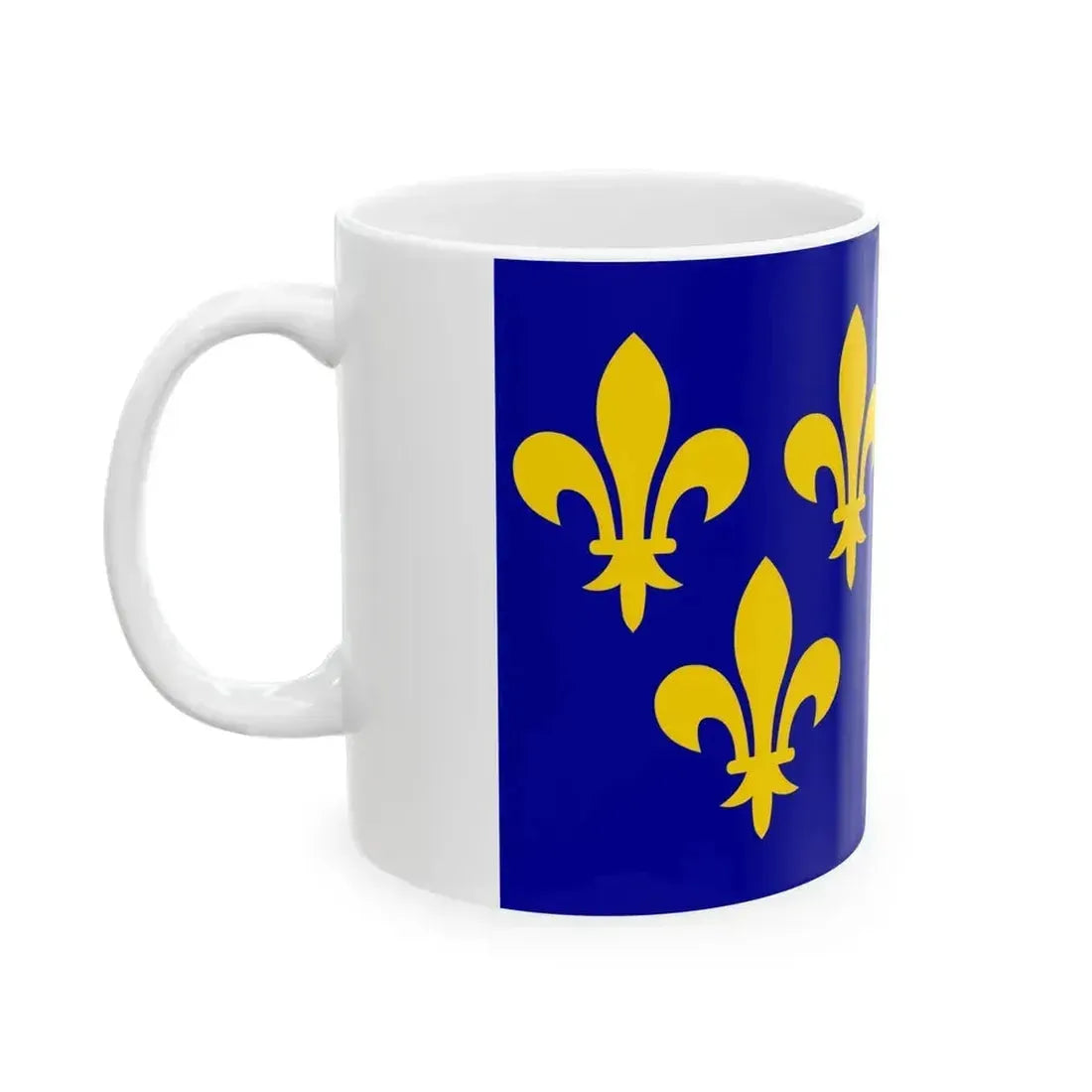 Brest flag (France) White Coffee Mug - Go Mug Yourself